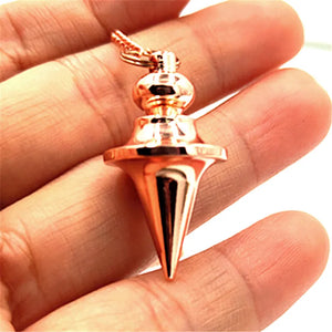 Reiki Pendule De Pendant Men Healing Pyramid Spiritual Pendulums