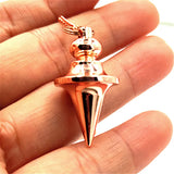 Reiki Pendule De Pendant Men Healing Pyramid Spiritual Pendulums