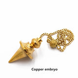 Reiki Pendule De Pendant Men Healing Pyramid Spiritual Pendulums