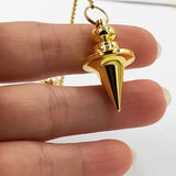 Reiki Pendule De Pendant Men Healing Pyramid Spiritual Pendulums