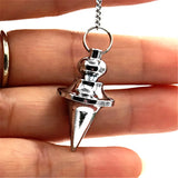 Reiki Pendule De Pendant Men Healing Pyramid Spiritual Pendulums