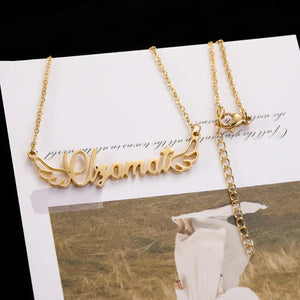 Reilly Stainless Steel Name Necklace Personalized Choker Pendant Gift