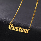 Reilly Stainless Steel Name Necklace Personalized Choker Pendant Gift