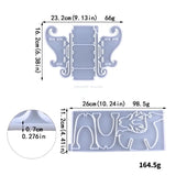 Christmas Reindeer and Sleigh Resin Mold for DIY Jewelry Container