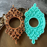 Relief Frame Silicone Epoxy Resin Plaster Mould Cake Mold