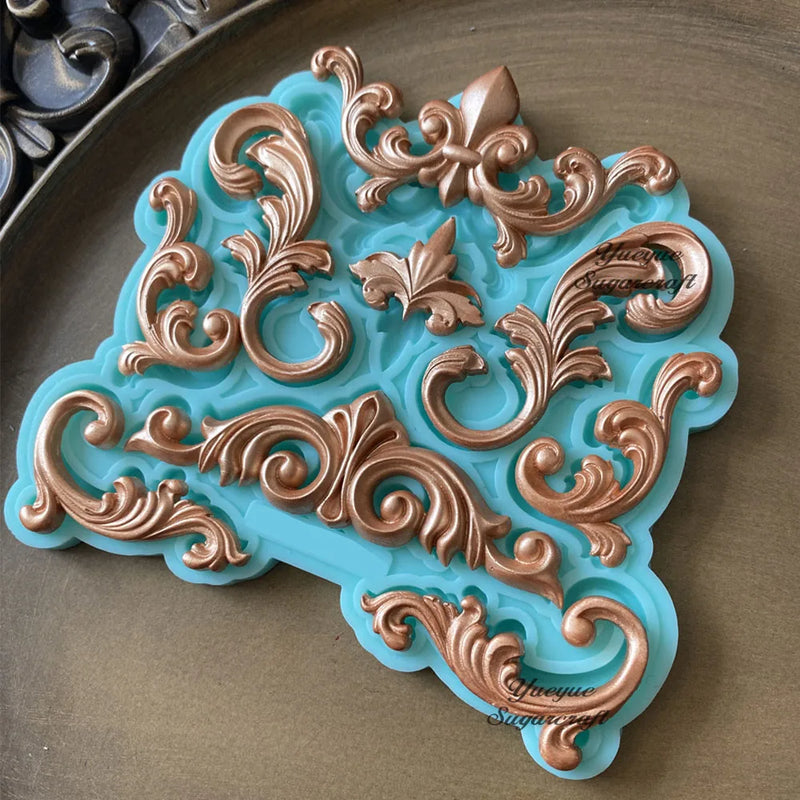 Silicone Relief Epoxy Resin Plaster Mould Cake Mold