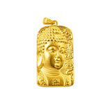 Men's Buddha Pendant in Yellow Plating