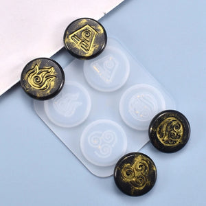 Religion Symbols Hanging Pendant Silicone Mould