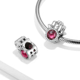 925 Silver Hand of Fatima Evil Eye Beads for DIY Bracelets