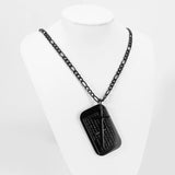 Religious Jesus Cross Pendant Necklace Stainless Steel Chain