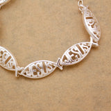 Catholic Church Jesus Fish Charm Bracelet Women Men Jewelry