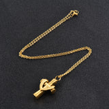 Religious Cross Urn Necklace Ashes Stainless Steel Cremation Keepsake
