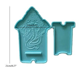Religious Elephant Phone Stand Silicone Resin Mold
