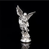 Religious Michael Angel Zinc Alloy Statue