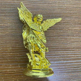 Religious Michael Angel Zinc Alloy Statue