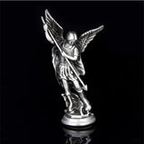 Religious Michael Angel Zinc Alloy Statue