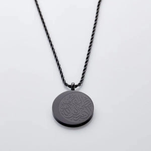 God Necklace Men Stainless Steel Pendant Arab Jewelry