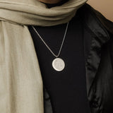 God Necklace Arabic Calligraphy Pendant Ramadan Gift Water-Resistant