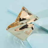 Punk Metal Cuff Bangles Wide Open Bracelets Statement Alloy Bangle Jewelry