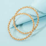 Punk Metal Cuff Bangles Wide Open Bracelets Statement Alloy Bangle Jewelry
