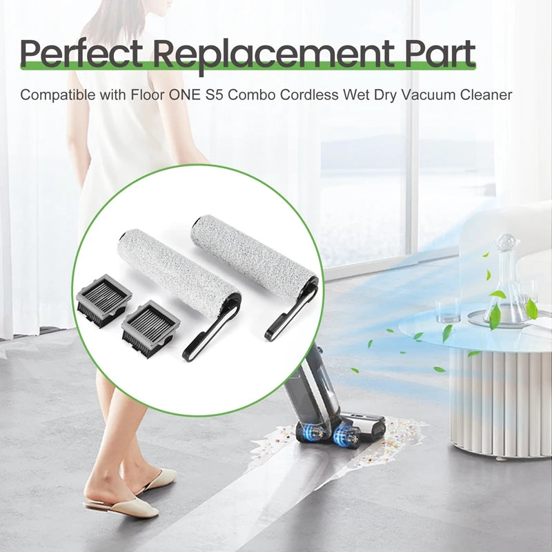 Main Roller Brush HEPA Filter for Floor ONE S5 Combo Vacuum