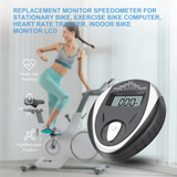 LCD Monitor Speedometer for Exercise Bike with Heart Rate Tracker