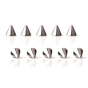Replacement Spikes Cone Body Jewelry 16G 14G Pack of 10