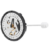 Single Calendar 3 Pins Quartz Movement I338 Date At 6'