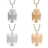 Serbian Eagle Pendant Necklace for Women Girls Srbija Jewelry