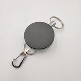 Steel Wire Rope Elastic Keychain Sporty Retractable Alarm Key chain