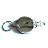Steel Wire Rope Elastic Keychain Sporty Retractable Alarm Key chain