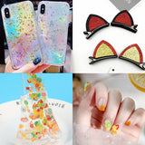 Resin Jewelry Making Kit with Glitter, Foil, Flowers, Pigment