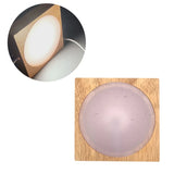Resin Art Wooden Base Luminous Crystal Ball Led Solid Wood Customization