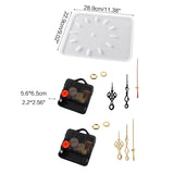 Resin Casting Clock Silicone Mould for DIY Clock Epoxy Craft