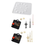 Resin Casting Clock Silicone Mould for DIY Clock Epoxy Craft