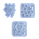 Resin Heart Mold Shaker Filler Mold