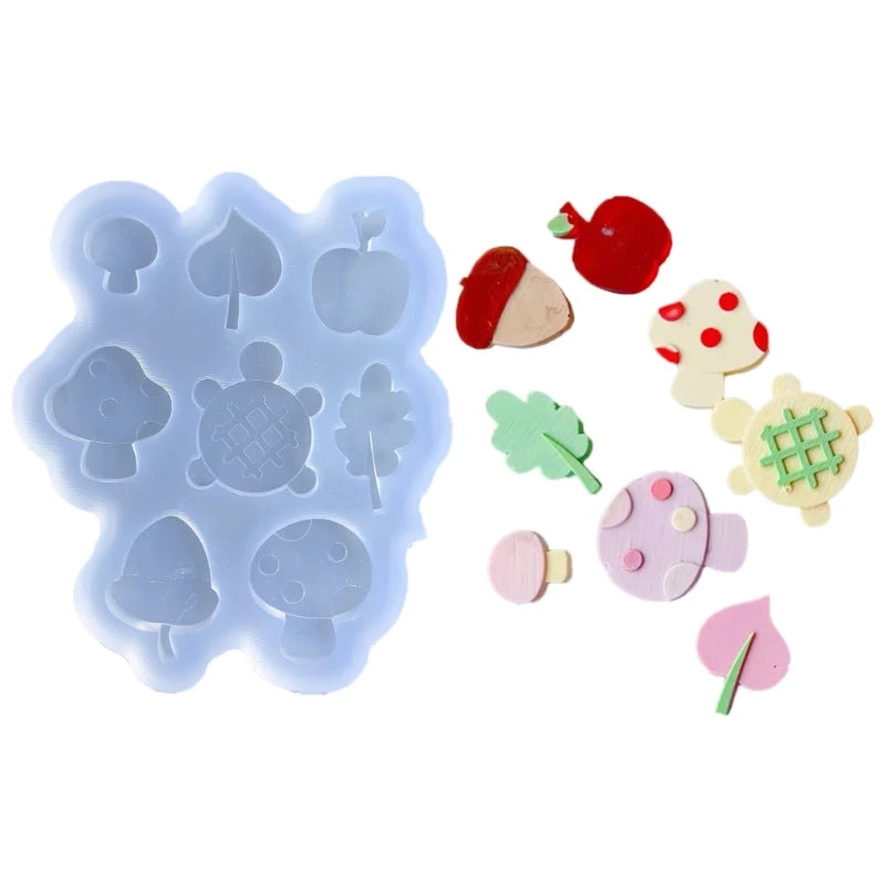 Resin Heart Mold Shaker Filler Mold