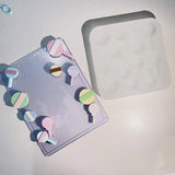 Resin Heart Mold Shaker Filler Mold