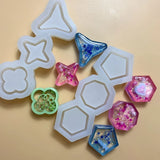 Resin Casting Shaker Mold for Pendant Jewelry Keychain Making