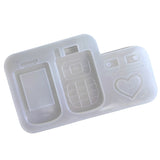 Resin Casting Shaker Mold for Jewelry Keychain Making
