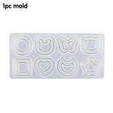 Resin Casting Shaker Mold Double Layer Epoxy Quicksand Silicone Molds