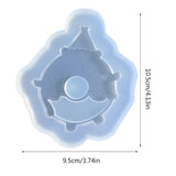 Resin Casting Shaker Mold Epoxy Quicksand Silicone Molds Pendant Keychain