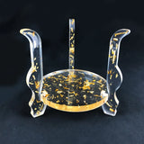 Epoxy Resin Coaster Molds Set with Holder Mold