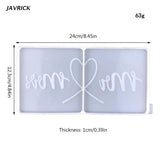 Love Couple Resin Coaster Molds Square Tray Silicone Agate Glossy DIY Craft