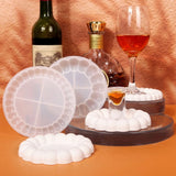Crystal Bubble Round Coaster Silicone Mold for Epoxy Casting DIY Craft