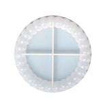 Crystal Bubble Round Coaster Silicone Mold for Epoxy Casting DIY Craft