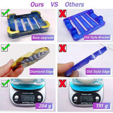 Resin Coaster Molds Kit with Stand Storage Silicone Mold for Casting Coasters