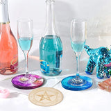 Round Silicone Agate Coaster Molds for DIY Craft