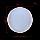 Round Resin Coaster Molds for DIY Craft