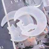 Resin Crystal Epoxy Mold Animal Moon Silicone Craft